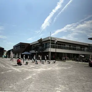 広い園庭
